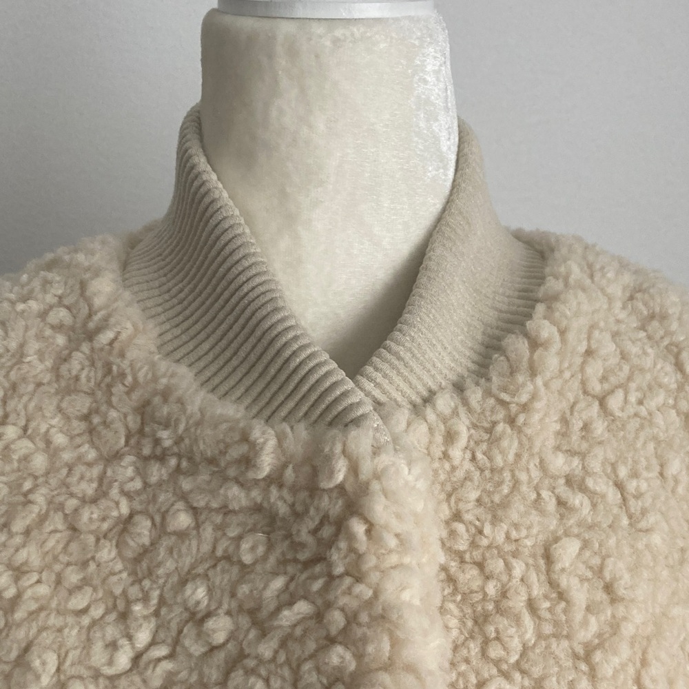 Anthropologie DH New York Sherpa-Fleece Bomber Jacket - Picture 7 of 16